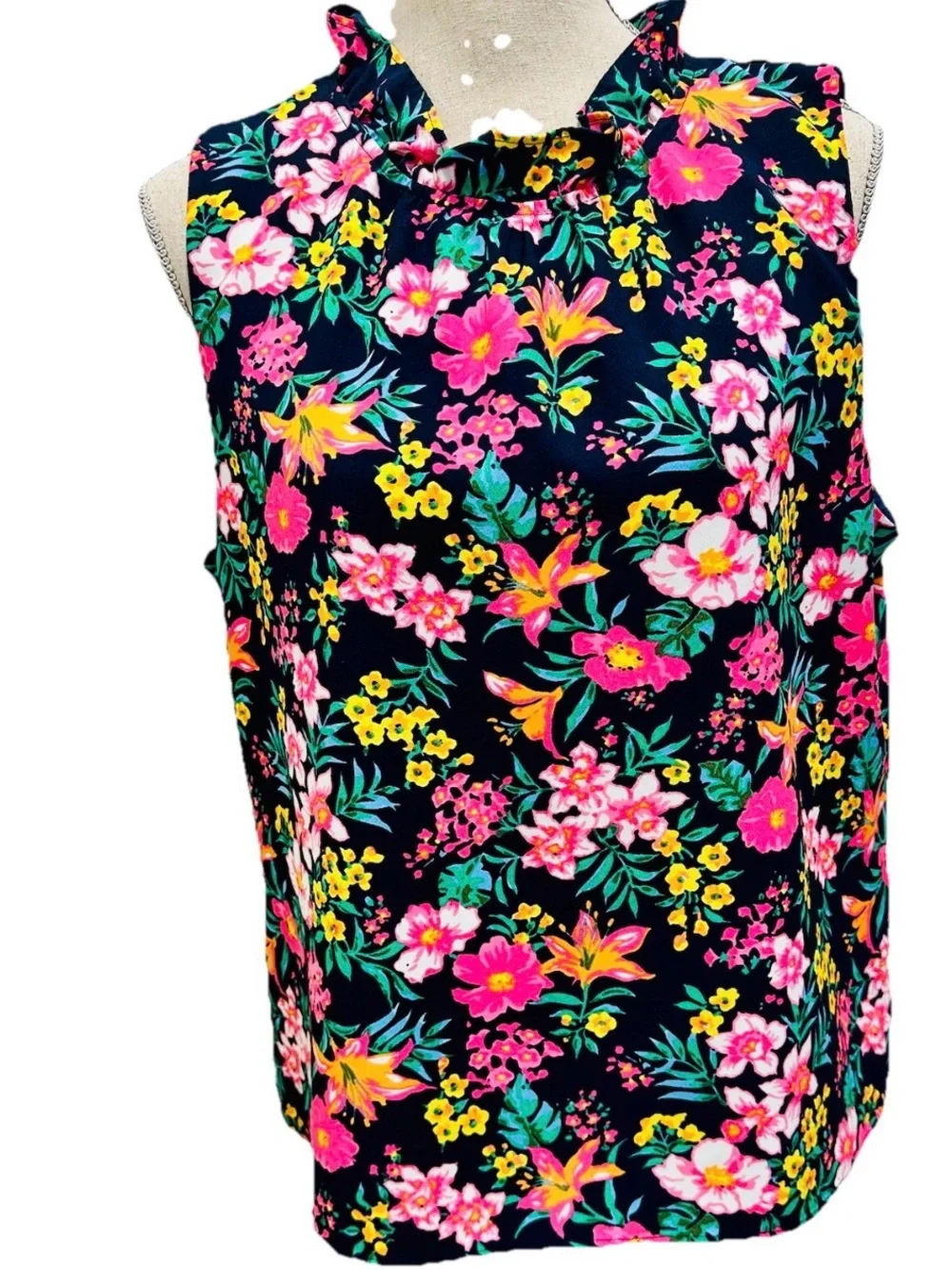J. Crew sleeveless mock